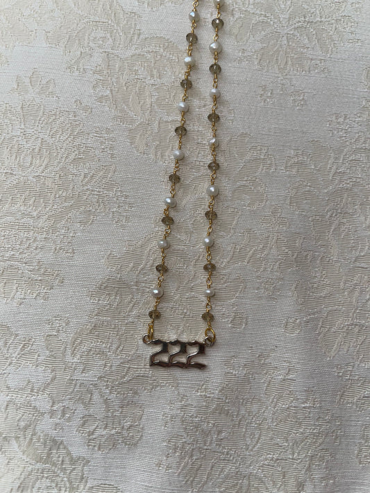 222 Rosary Necklace